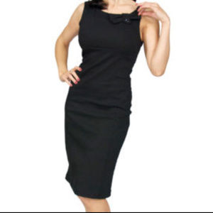 RockSteady Black Pencil Wiggle Dress Size Small